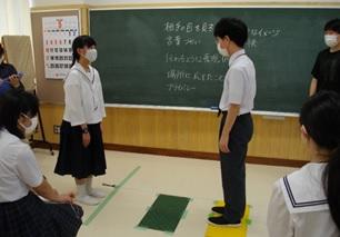 距離感を体感中 距離感を体感中