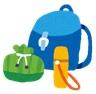 リュックのイラスト リュックのイラスト