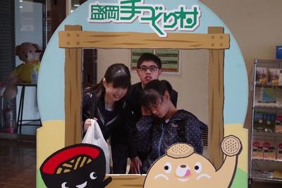 3人で記念写真