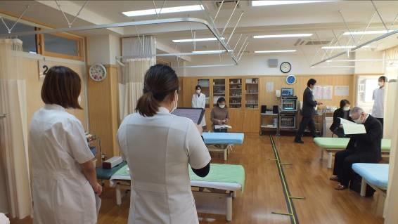 理療科学習内容の説明 理療科学習内容の説明