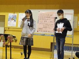 二人で司会進行 二人で司会進行