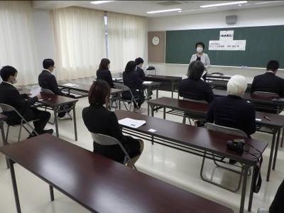 職業講話の様子 職業講話の様子
