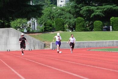 女子１００ｍ走