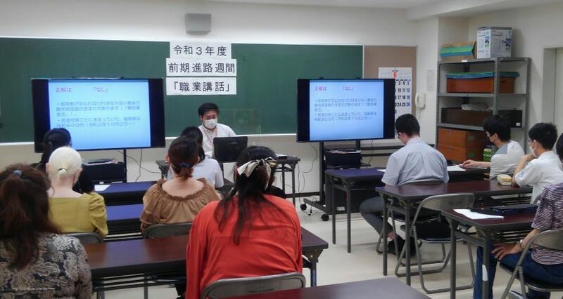 講話の様子 講話の様子