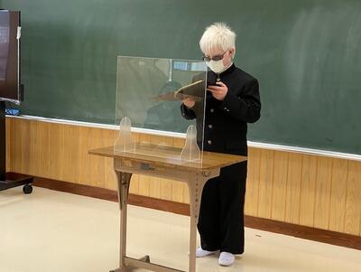 弁論の様子 弁論の様子
