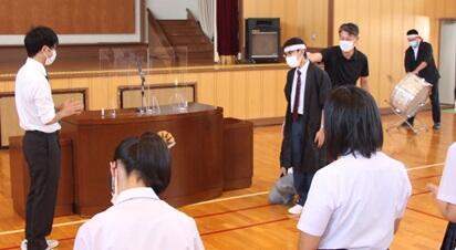 壮行会の様子 壮行会の様子