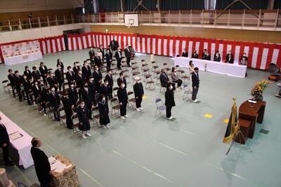 入学式会場 入学式会場