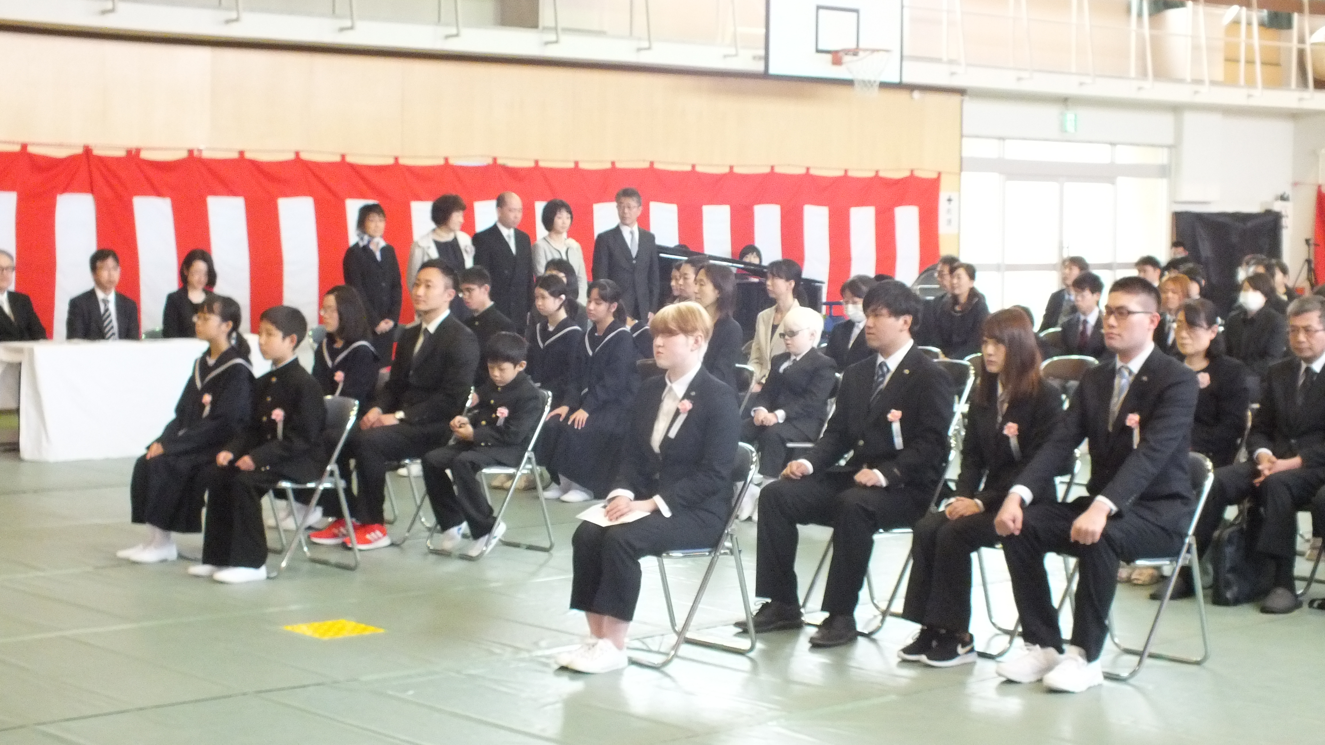 入学生全体の写真 入学生全体の写真