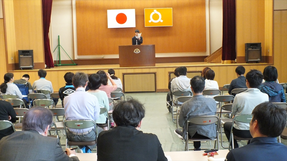 高等部弁論大会会場の様子 高等部弁論大会会場の様子