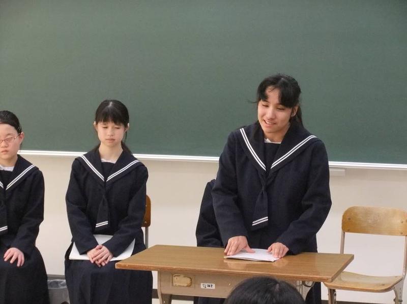 弁論の様子 弁論の様子