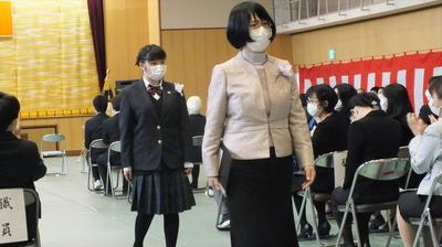 卒業生退場 卒業生退場